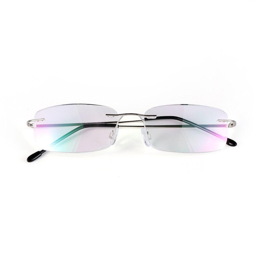 Men Women Fashion Reading Glasses Rimless Ultra-Light Frames - FunkyTradition