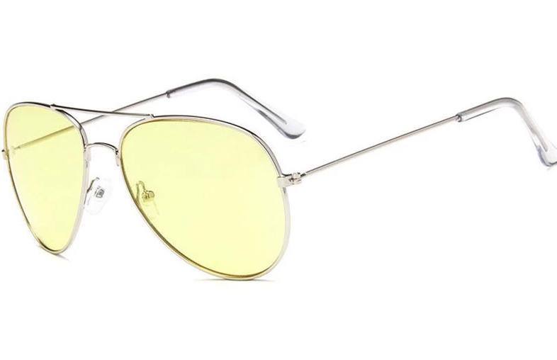 New Stylish Yellow Candy Aviator Sunglasses For Men And Women-FunkyTradition