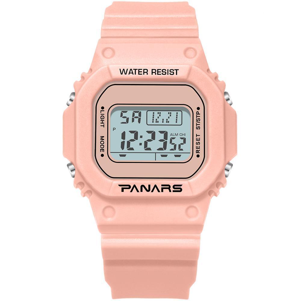 Luxury Transparent Square Sports Watches For Men And Women-FunkyTradition