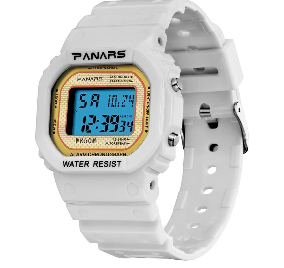 Luxury Transparent Square Sports Watches For Men And Women-FunkyTradition