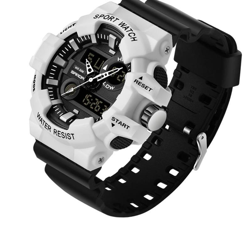 Luxury Led Plus Analog Digital Military Quartz Watch For Men And Women-FunkyTradition