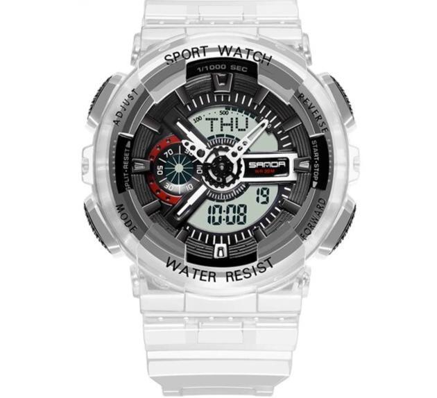 New Stylish Transparent Multi Colour Sports Watches For Men And Women-FunkyTradition