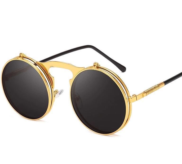 New Vintage Retro Flip Up Sunglasses For Men And Women -FunkyTradition
