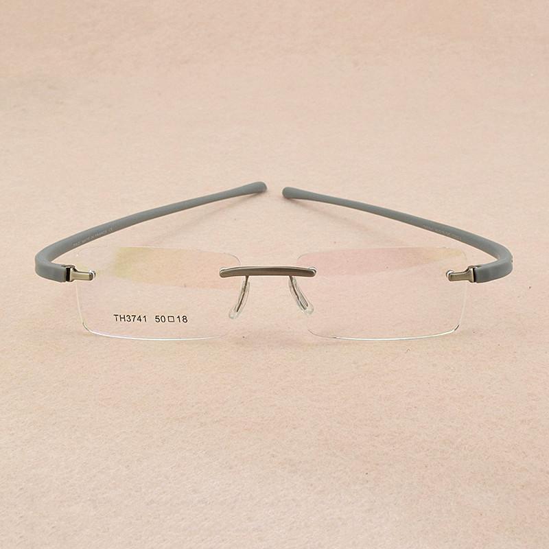New Fashion Retro Glasses frame Frameless Metal For Men Women - FunkyTradition
