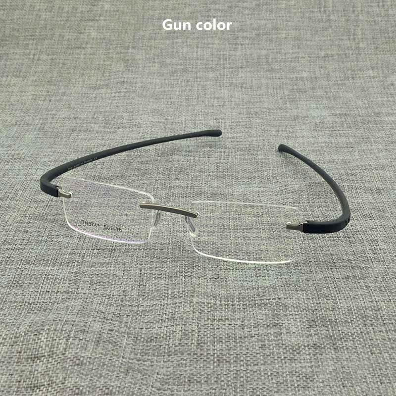 New Fashion Retro Glasses frame Frameless Metal For Men Women - FunkyTradition