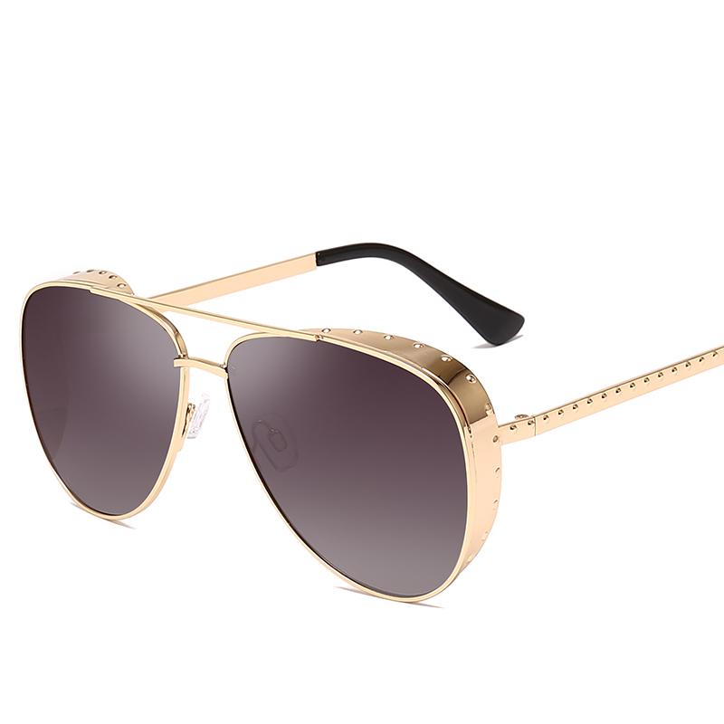 New Stylish Metal Vintage Aviator Sunglasses For Men And Women-FunkyTradition