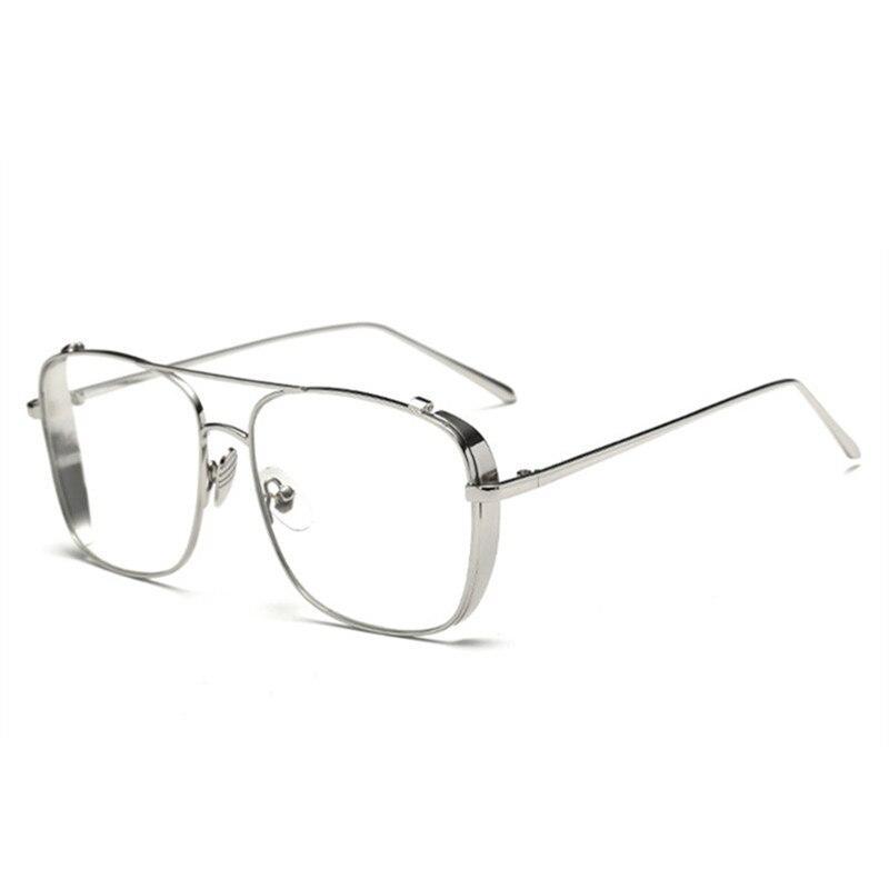 Optical Alloy Glasses Frame Women Men Oversized Transparent Eyeglasses Frames - JACK MARC
