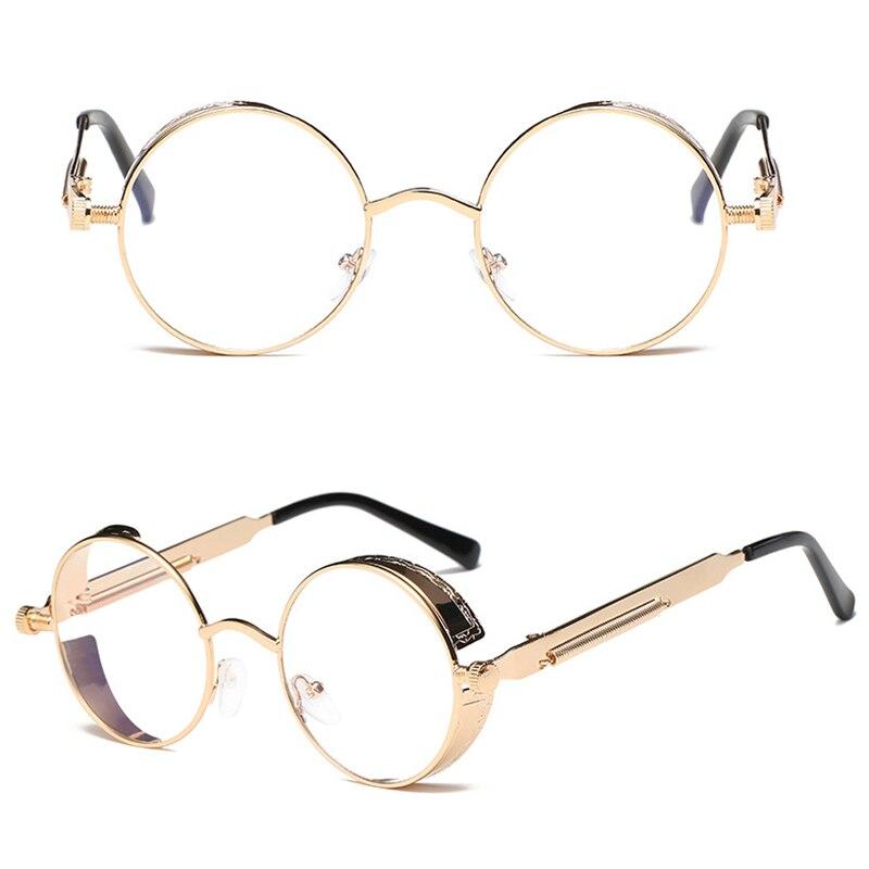 New Stylish Round Metal Frame Sunglasses For Men And Women -FunkyTradition