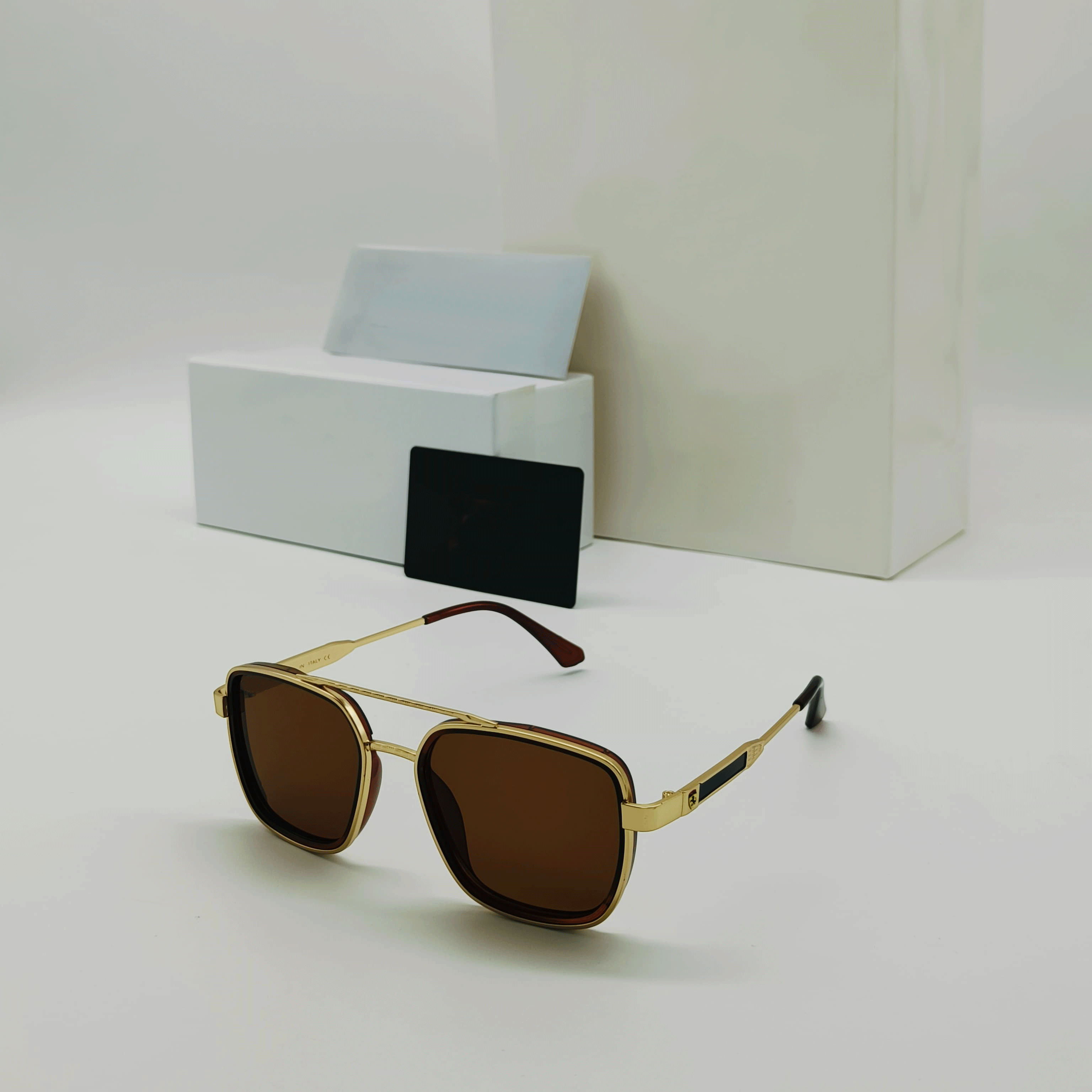 Luxury Oversized Square Multicolor Sunglasses – Unisex Designer Shades with UV Protection