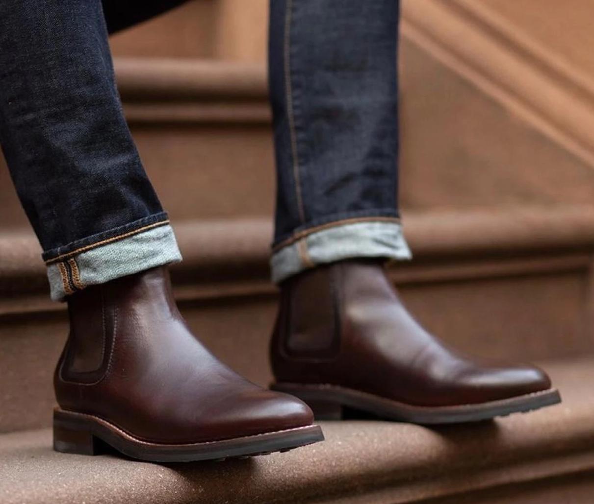 Mens Luxury Design Party Wear Premium Quality Chelsea Boot Shoes - FunkyTradition