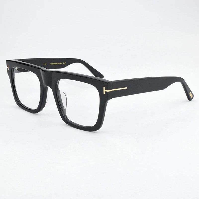 2025 Retro Optical Big Square Transparent Spectacle Frame For Men And Women-FunkyTradition
