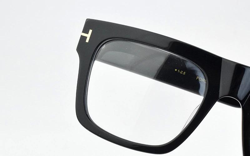 2025 Retro Optical Big Square Transparent Spectacle Frame For Men And Women-FunkyTradition