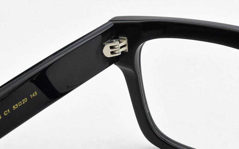 2025 Retro Optical Big Square Transparent Spectacle Frame For Men And Women-FunkyTradition