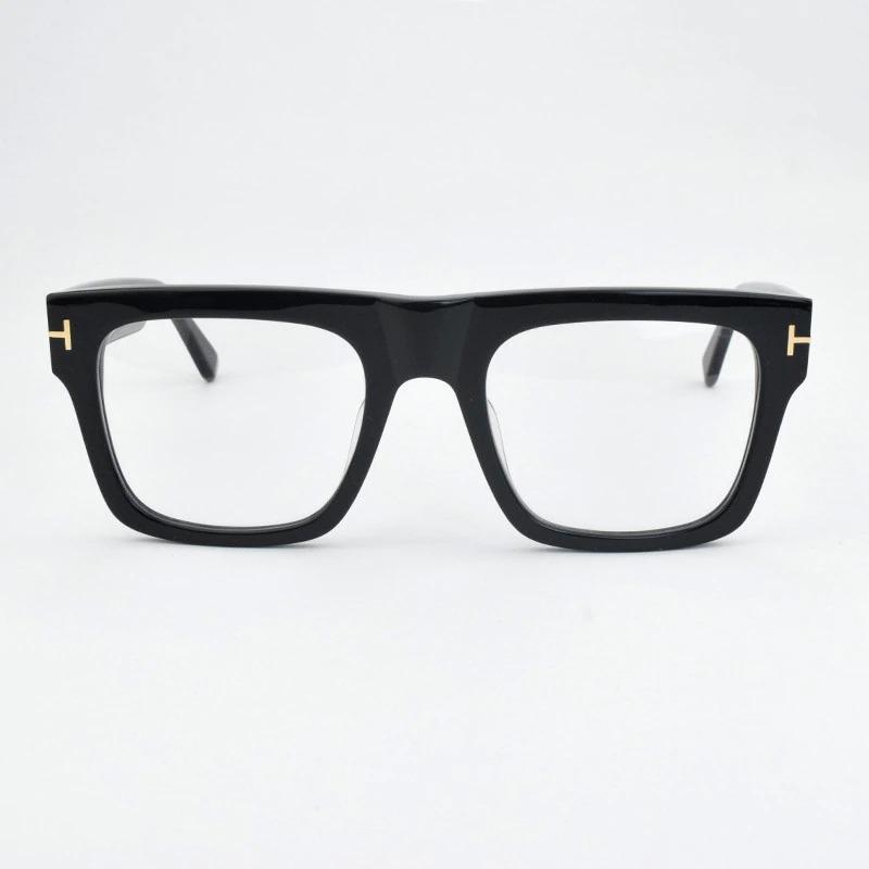 2025 Retro Optical Big Square Transparent Spectacle Frame For Men And Women-FunkyTradition