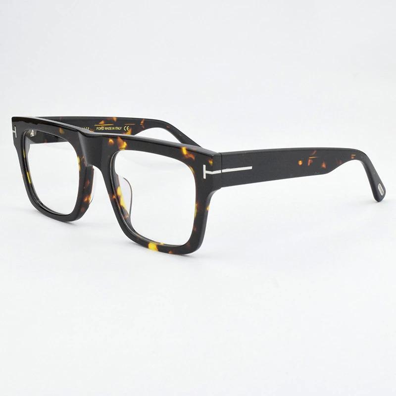 2025 Retro Optical Big Square Transparent Spectacle Frame For Men And Women-FunkyTradition
