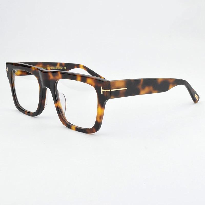 2025 Retro Optical Big Square Transparent Spectacle Frame For Men And Women-FunkyTradition