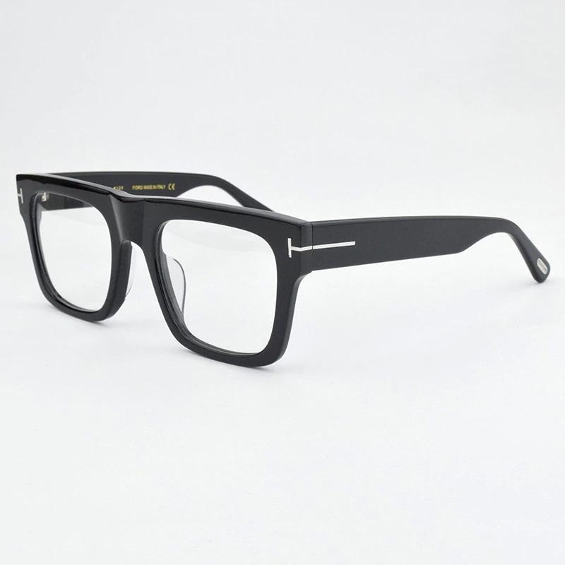 2025 Retro Optical Big Square Transparent Spectacle Frame For Men And Women-FunkyTradition