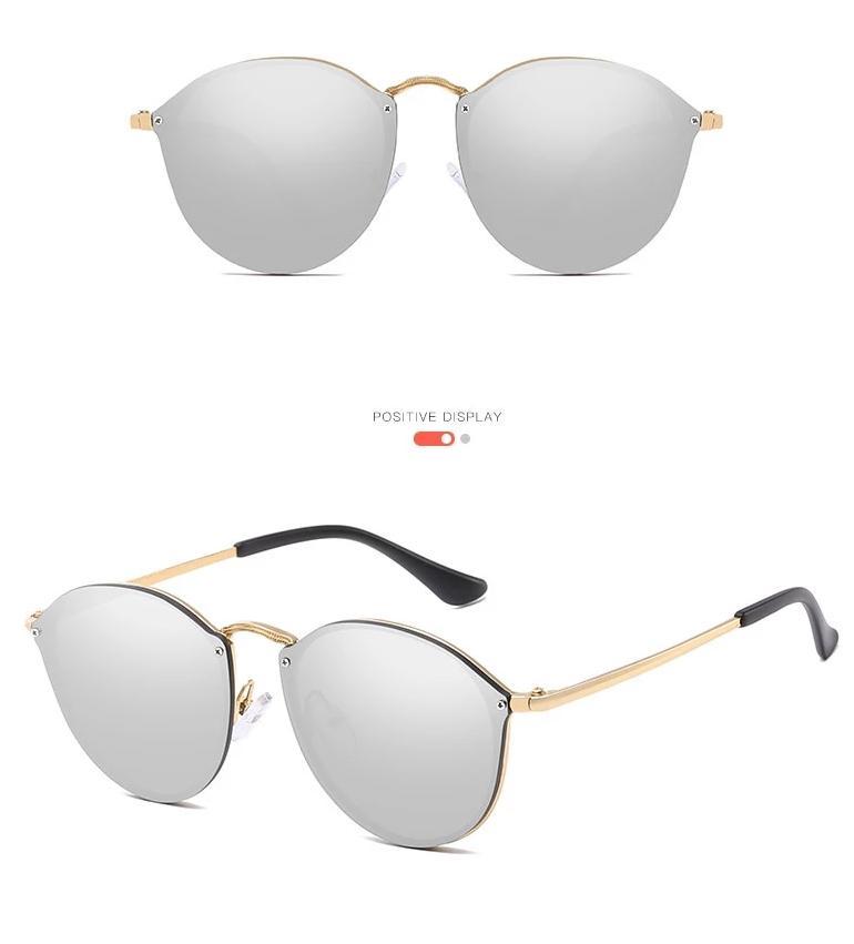 New Oval Blaze Sunglasses For Men And Women-FunkyTradition