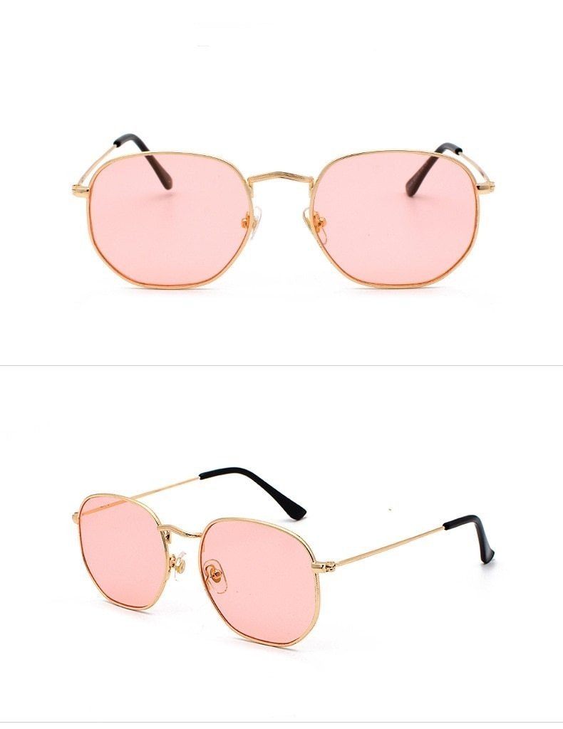 Stylish Hexagon Sunglasses For Men And Women-FunkyTradition