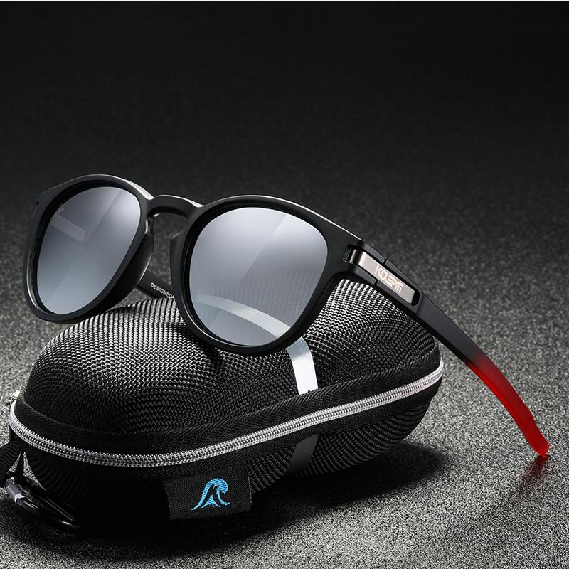Ultralight Round Frame Sports Polarized Sunglasses For Men And Women-FunkyTradition