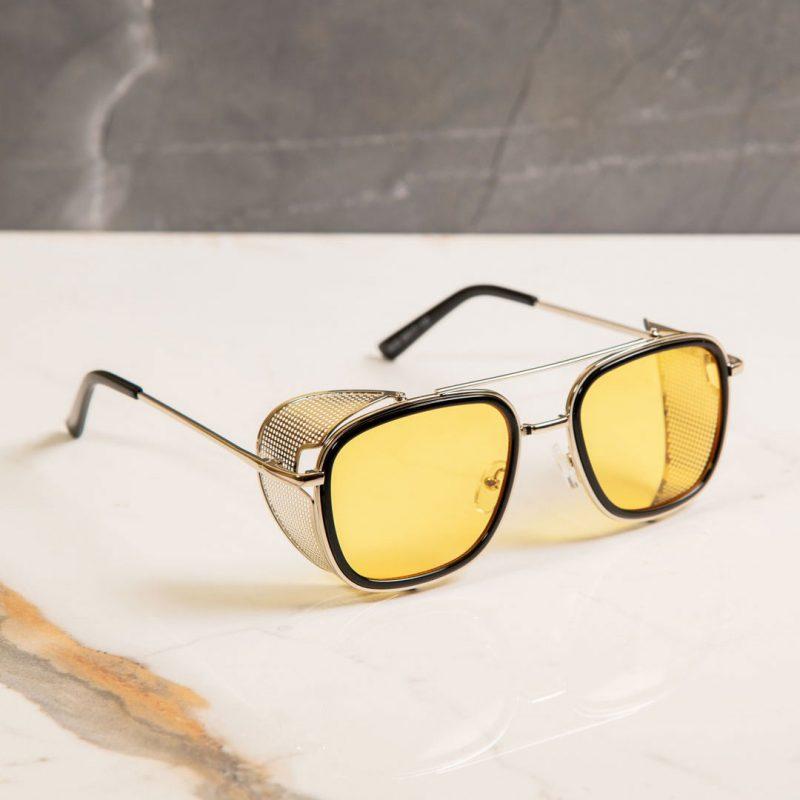 Metal Frame Side Cap Sunglasses For Men And Women-FunkyTradition