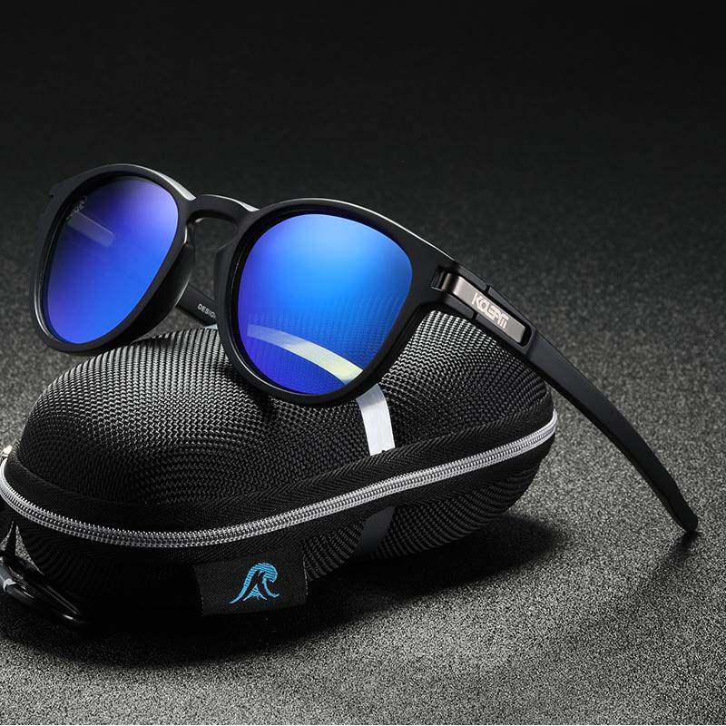 Ultralight Round Frame Sports Polarized Sunglasses For Men And Women-FunkyTradition