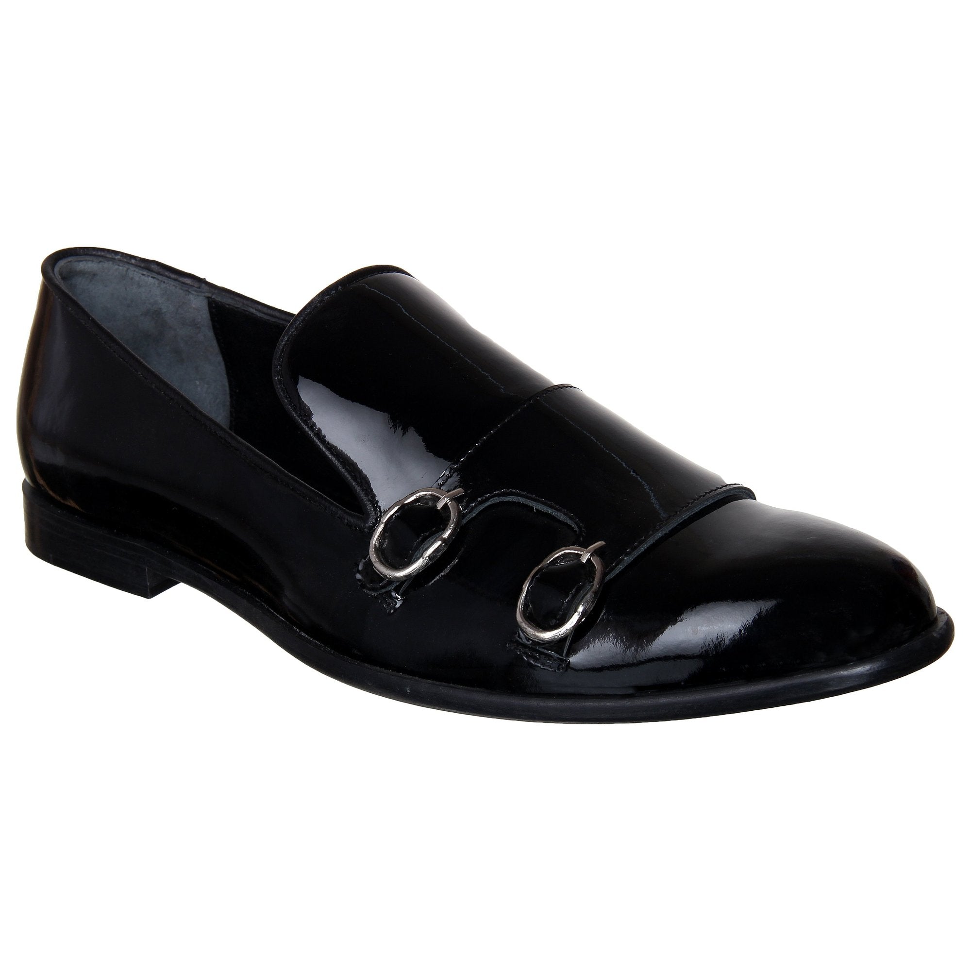 Patent Monk Strap Slip On For Men-FunkyTradition