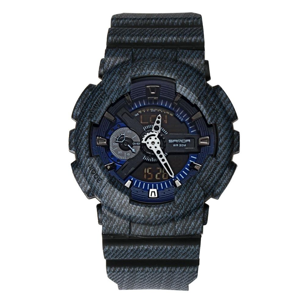 New Fashion Casual Sports Digital Rubber Cowboy Waterproof Watch For Men And Women-FunkyTradition