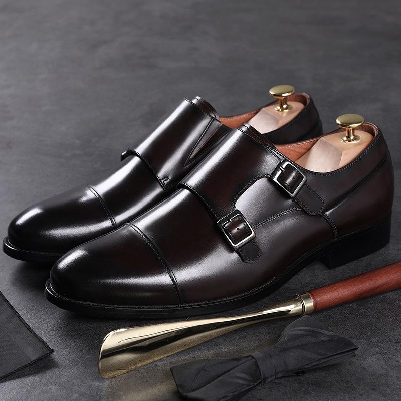 Stylish Monk Strap Slipons For Men-FunkyTradition