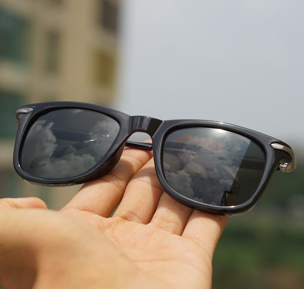 Roadster Retro Square Side Rubber Sunglasses For Men And Women-FunkyTradition