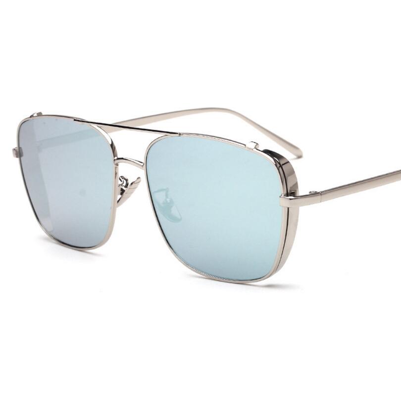 Stylish Celebrity Square Metal Sunglasses For Men And Women -FunkyTradition