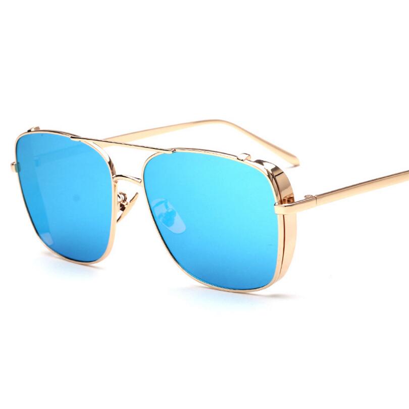 Stylish Celebrity Square Metal Sunglasses For Men And Women -FunkyTradition