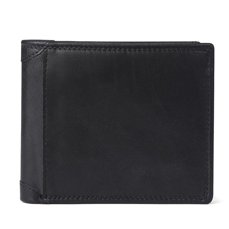 Vintage Genuine Leather Wallets For Men With Coin Pocket-FunkyTradition