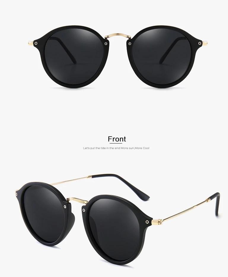 New Classic Polarized Round Sunglasses For Men And Women -FunkyTradition