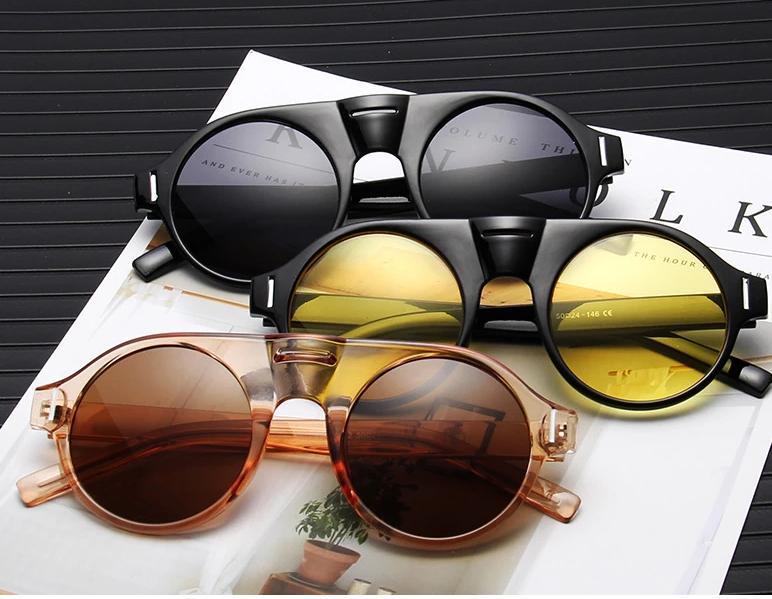 New Luxury Round Candy Sunglasses For Women-FunkyTradition