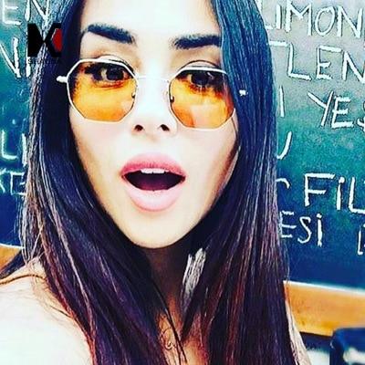 Stylish Polygon Clear Lens Sunglasses For Men And Women -FunkyTradition