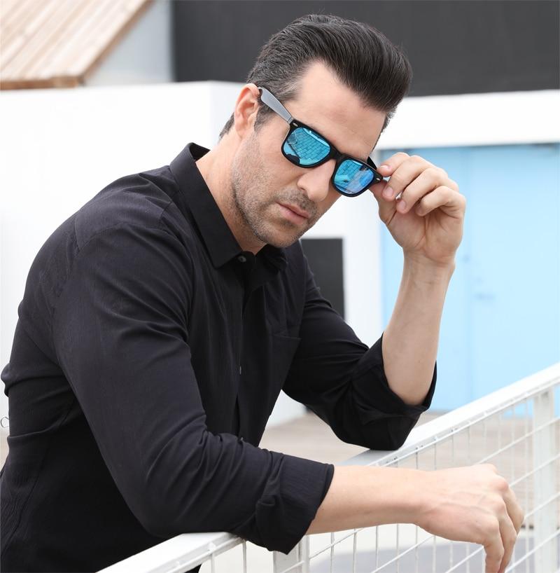 Stylish Wayfarer Mirror Sunglasses For Men And Women-FunkyTradition