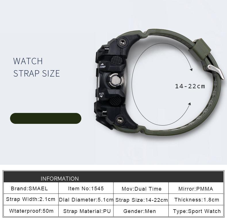 Sport Military LED Digital Wrist Watches For Men And Women-FunkyTradition