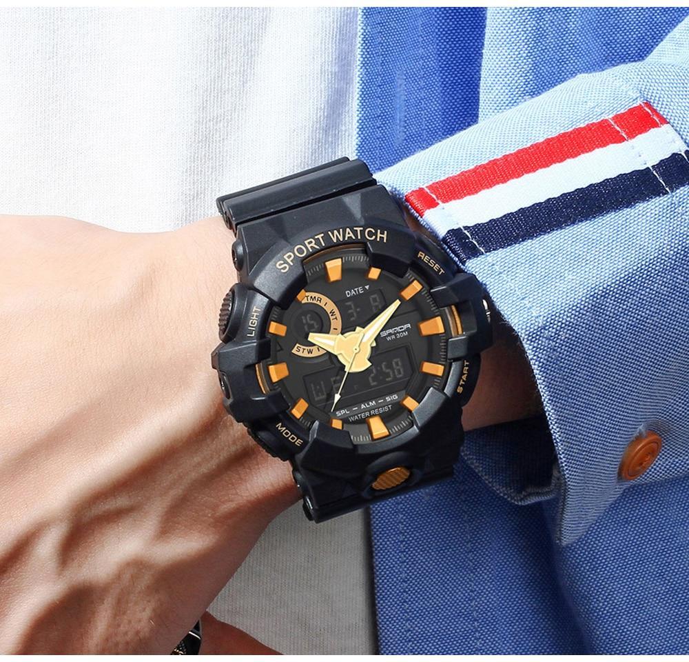 New Luxury LED Digital Waterproof Wristwatch For Men And Women-FunkyTradition