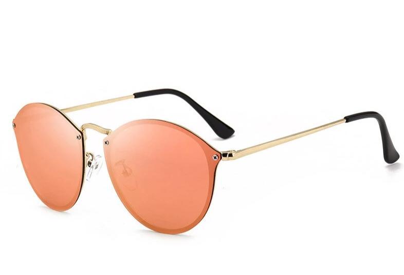 New Blaze Style Rimless Sunglasses For Men And Women -FunkyTradition