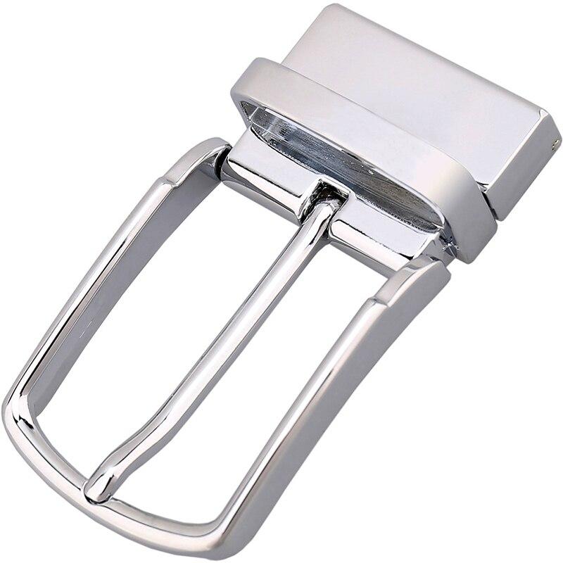New Stylish Reversible Rotating Metal Buckle Belt For Men-FunkyTradition