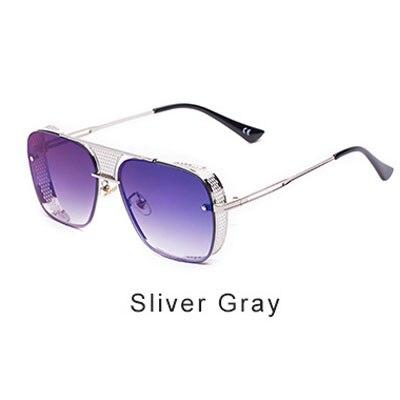 Most Stylish Metal Square Vintage Sunglasses For Men And Women-FunkyTradition