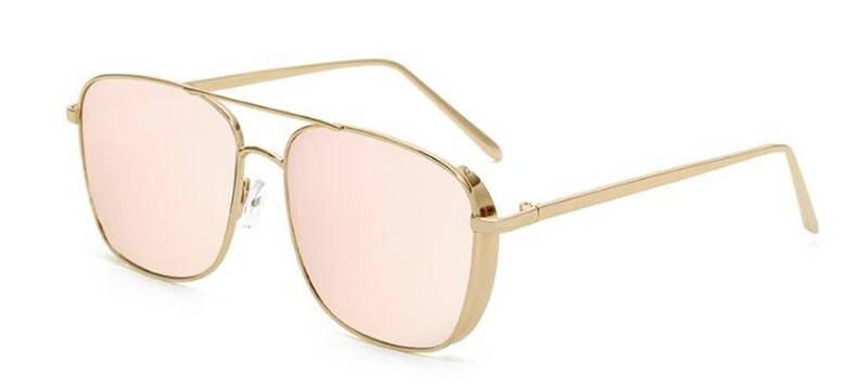 Stylish War Movie Square Vintage Sunglasses For Men-FunkyTradition