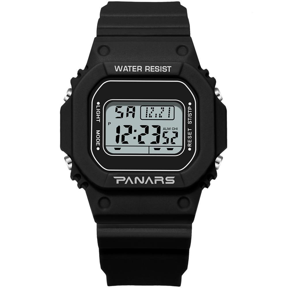 Luxury Transparent Square Sports Watches For Men And Women-FunkyTradition