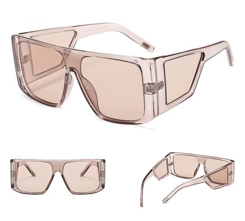 Square Vintage Sunglasses For Men And Women-FunkyTradition