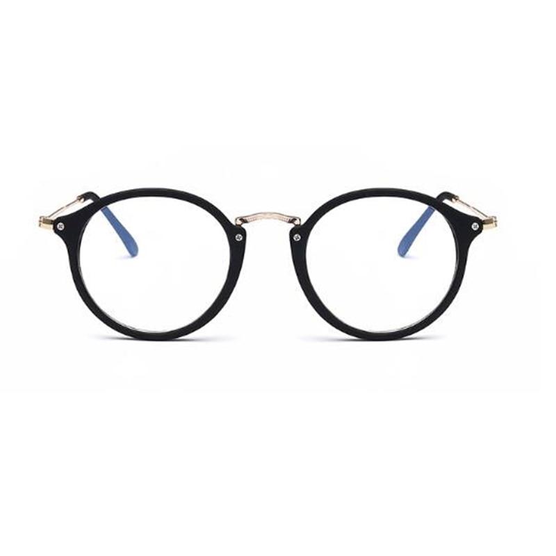 Round Transparent Computer Glasses Eyeglass Frame for Men Women - FunkyTradition