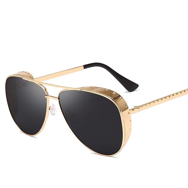 New Stylish Metal Vintage Aviator Sunglasses For Men And Women-FunkyTradition