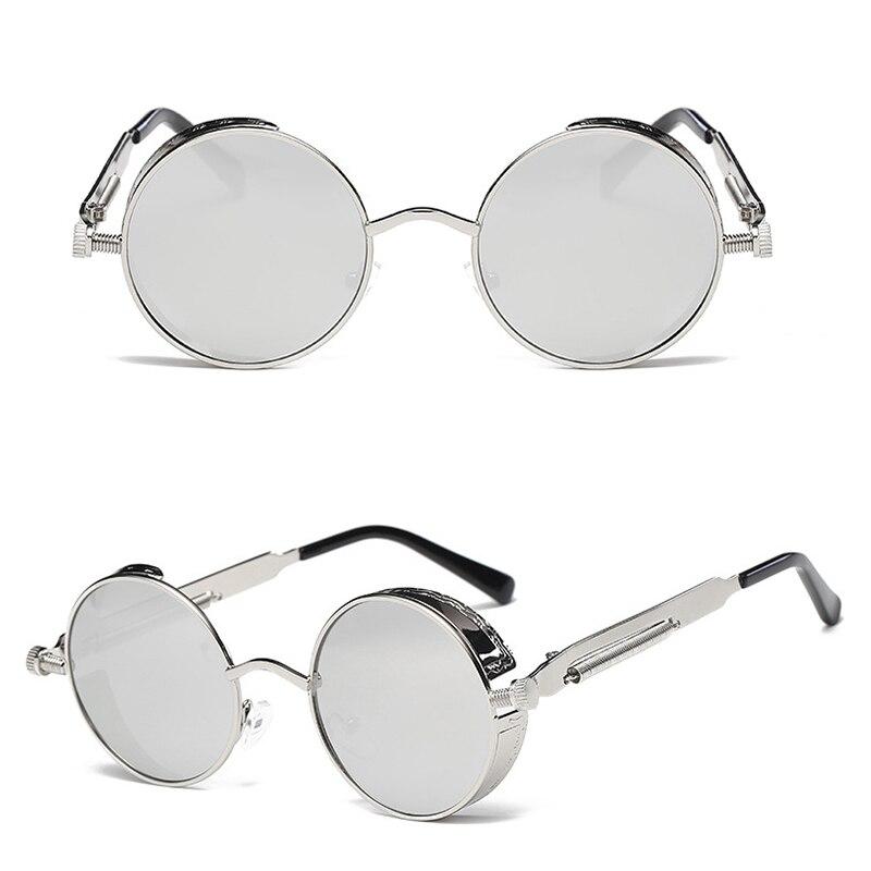 New Stylish Round Metal Frame Sunglasses For Men And Women -FunkyTradition