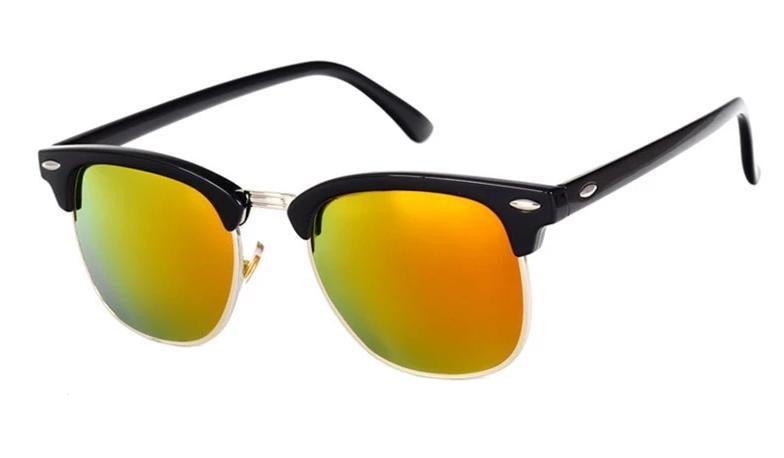 New Square Classic Clubmaster Sunglasses For Men And Women -FunkyTradition