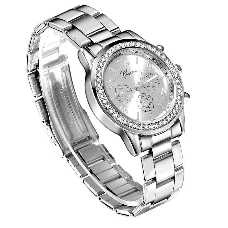 New Geneva classic luxury rhinestone women watches-FunkyTradition